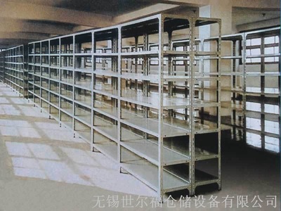 【供應角鋼貨架、重慶倉儲貨架、烏魯木齊貨架/輕量型貨架】價格,廠家,圖片,倉儲貨架,無錫世爾福倉儲設備-